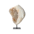 Agate Geode with Quartz on Stand 10000453