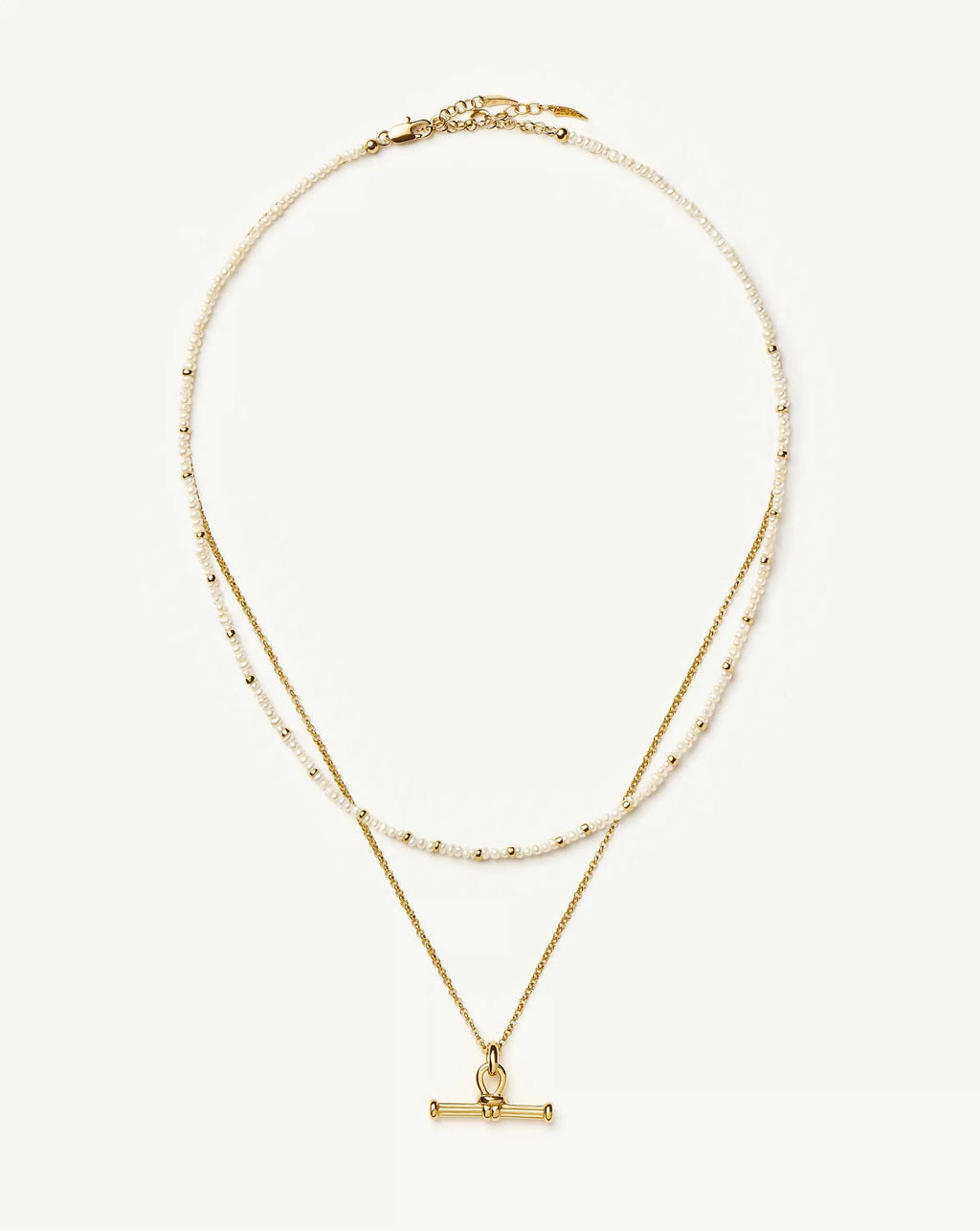 Andy Everyday Pearl Set | 18k Gold Plated, Pearl