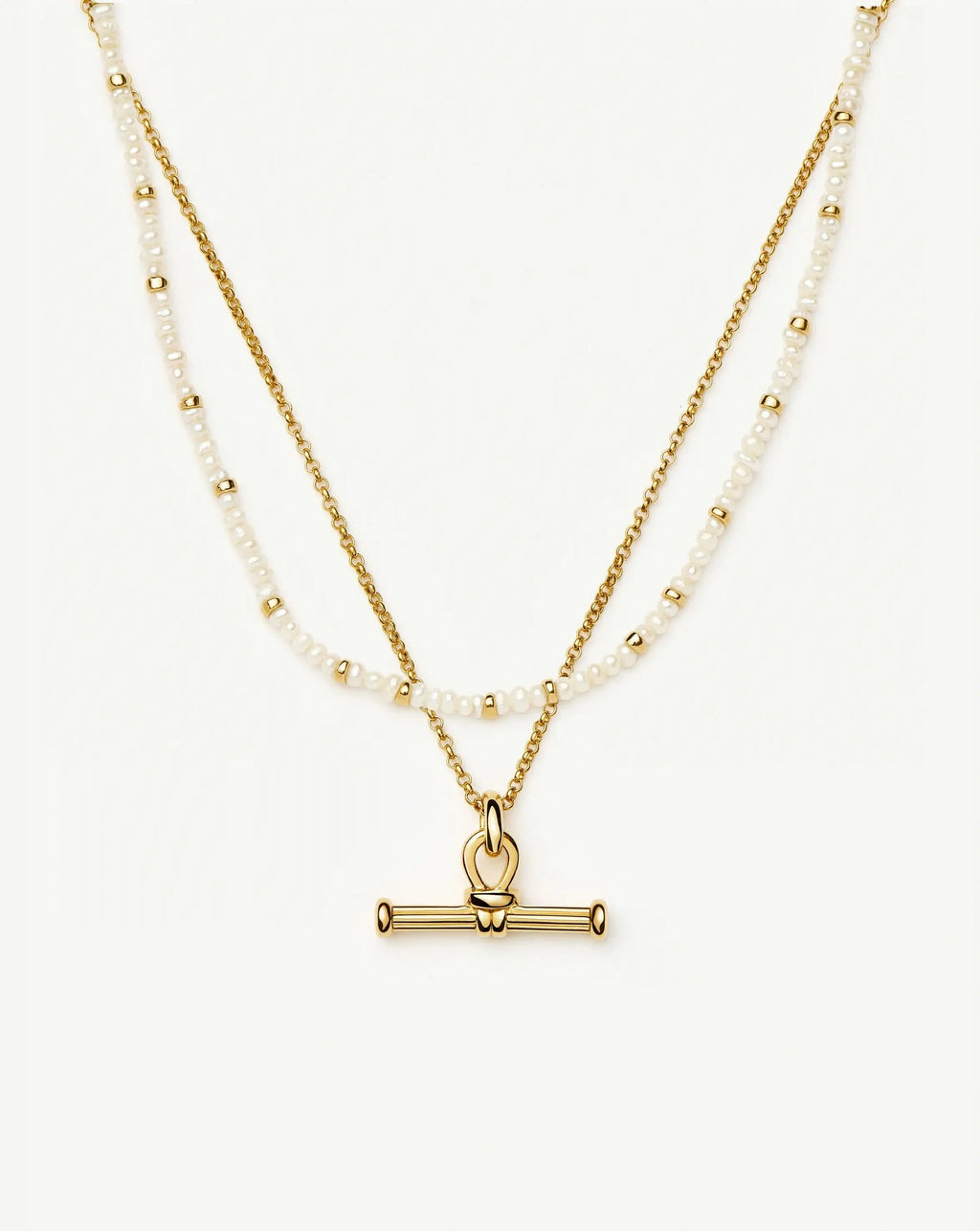 Andy Everyday Pearl Set | 18k Gold Plated, Pearl