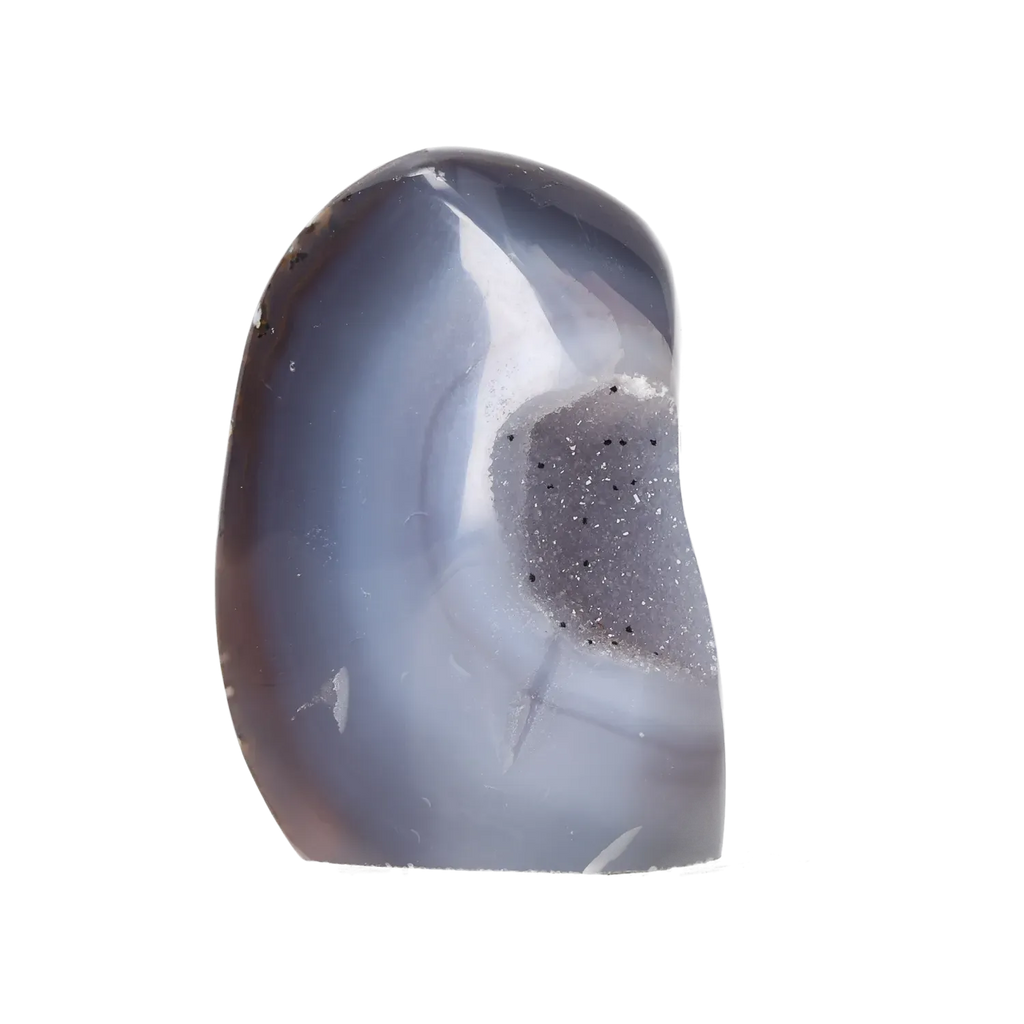Agate Geode with Quartz Cut Base 10000395