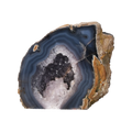 Agate Geode with Amethyst Cut Base 10000421