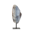Agate Geode with Quartz on Stand 10000431