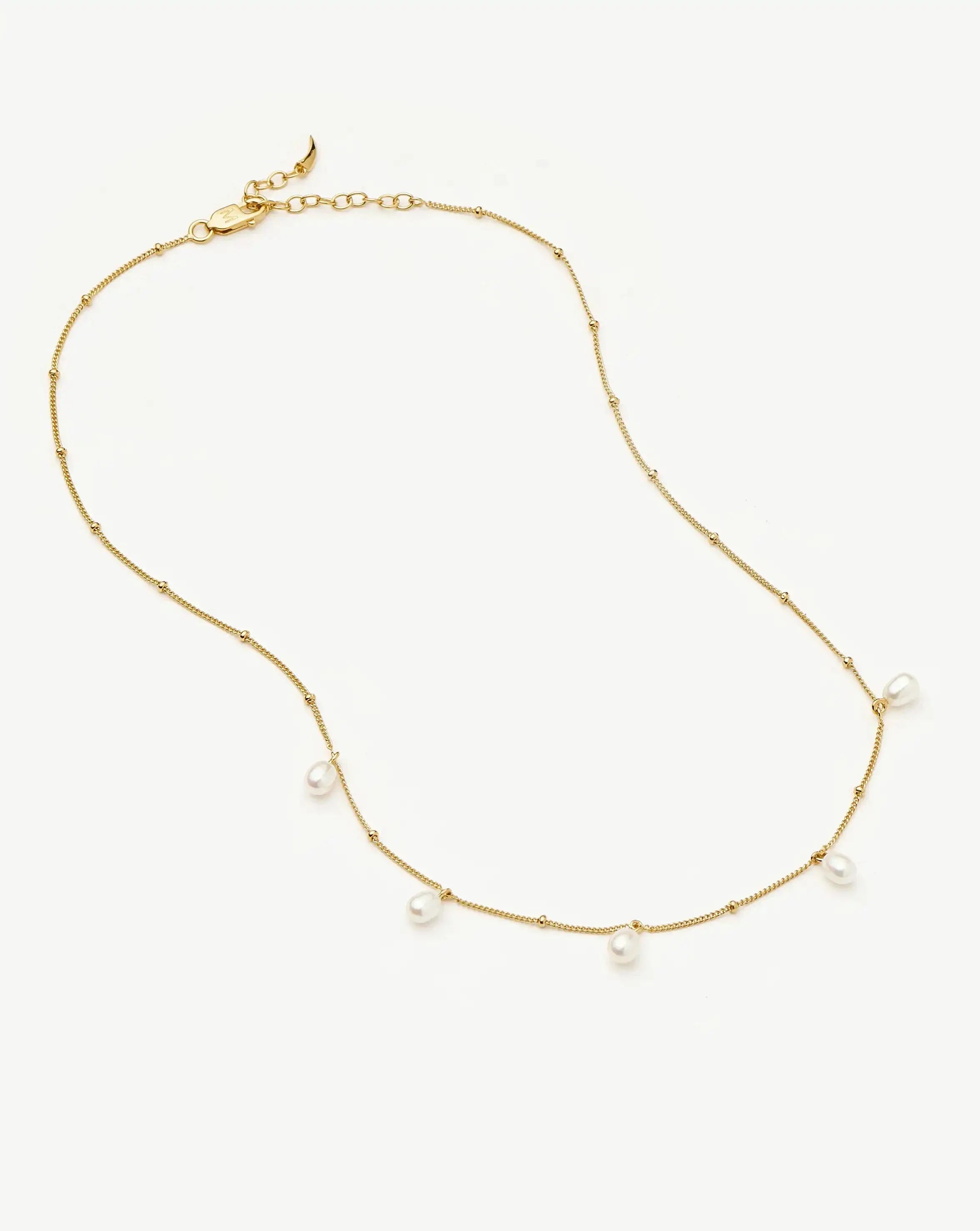 Pearl Baya Baroque Chain Choker | 18k Gold Vermeil/Pearl