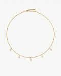 Pearl Baya Baroque Chain Choker | 18k Gold Vermeil/Pearl