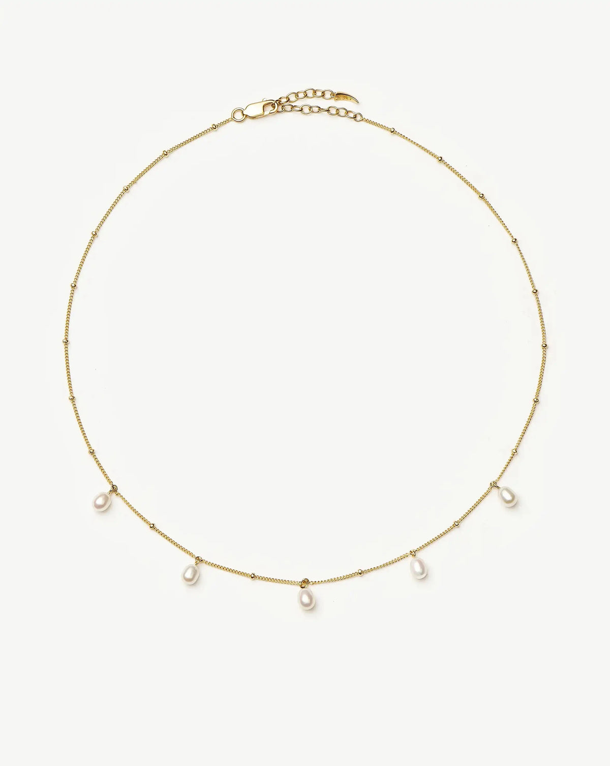 Pearl Baya Baroque Chain Choker | 18k Gold Vermeil/Pearl