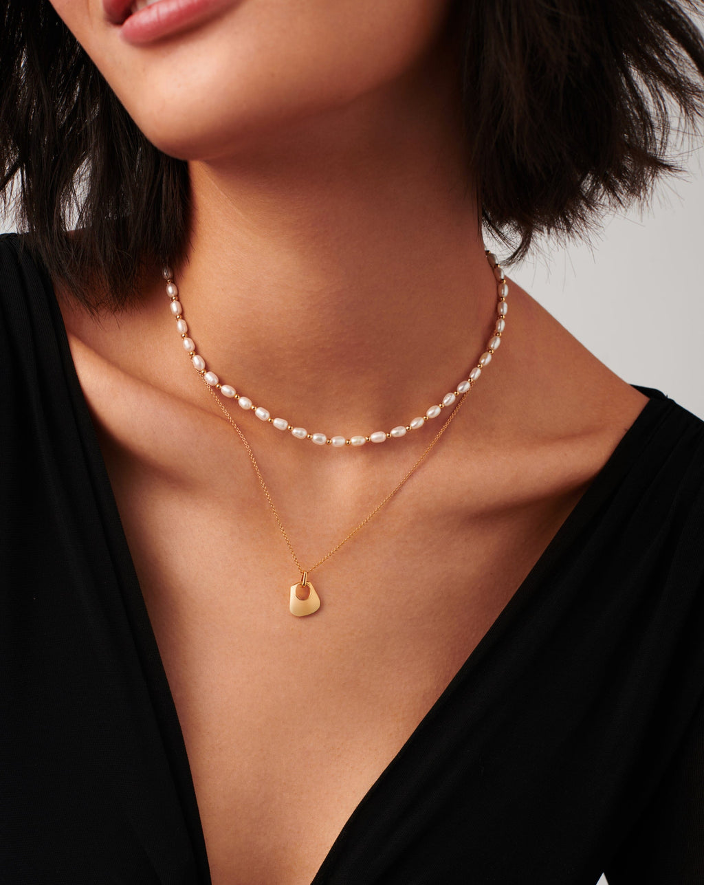 Seed Pearl Beaded Choker